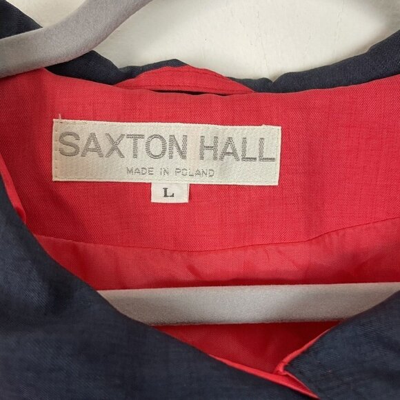 Vintage Saxton Hall Red Jacket Made in Poland Size Large - Picture 5 of 7